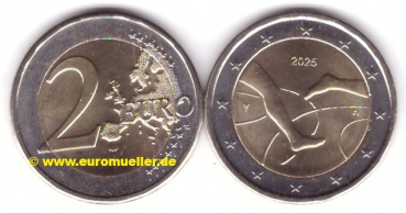 2 Euro Sondermünze Finnland 2025 Leichtatlethik unc.